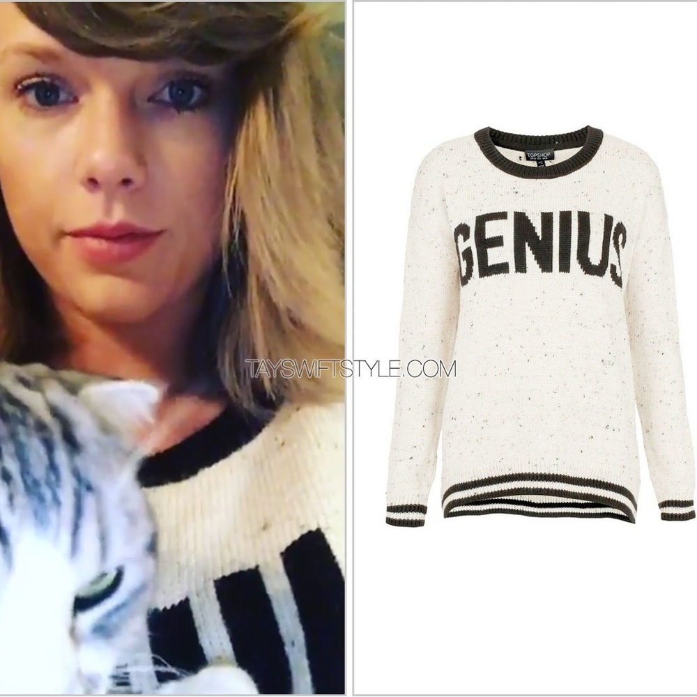 Taylor Swift Genius Sweater